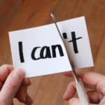 being confident