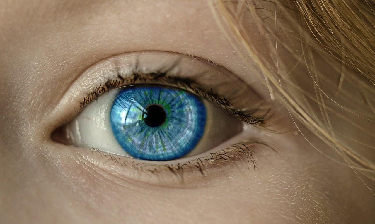 Blue eyes