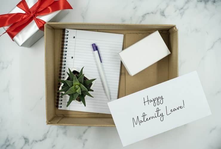 leaving on maternity leave