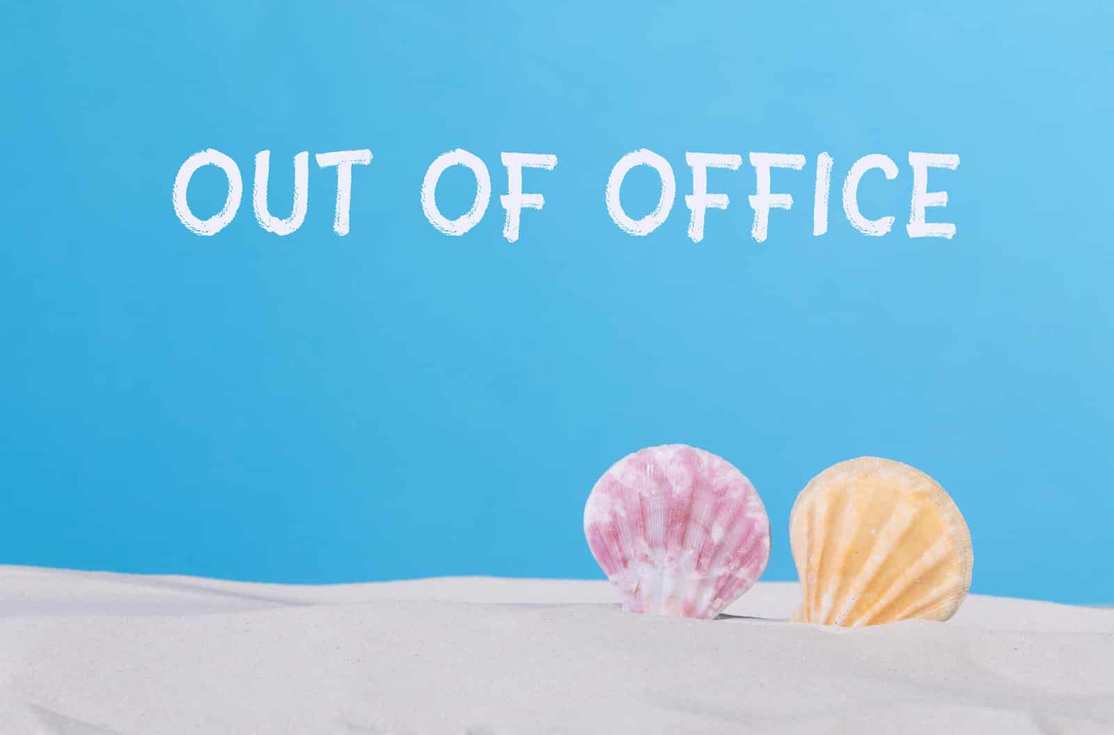 out of office message