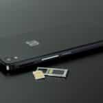 sim slot mobile phone